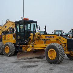 24-Ton Motor Graders With Ripper For Rent By Al Marwan