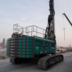2024 Sennebogen SR35 with ABI Mobilram TM17 Piling Rig