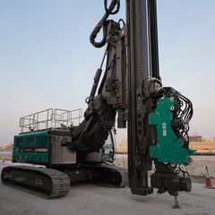2024 Sennebogen SR35 with ABI Mobilram TM17 Piling Rig