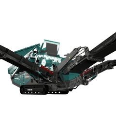 Powerscreen Titan 600 Scalping Screener front left view