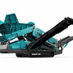 Powerscreen Warrior 2400 Screener rear left view