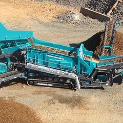 Powerscreen Warrior 2400 Screening project