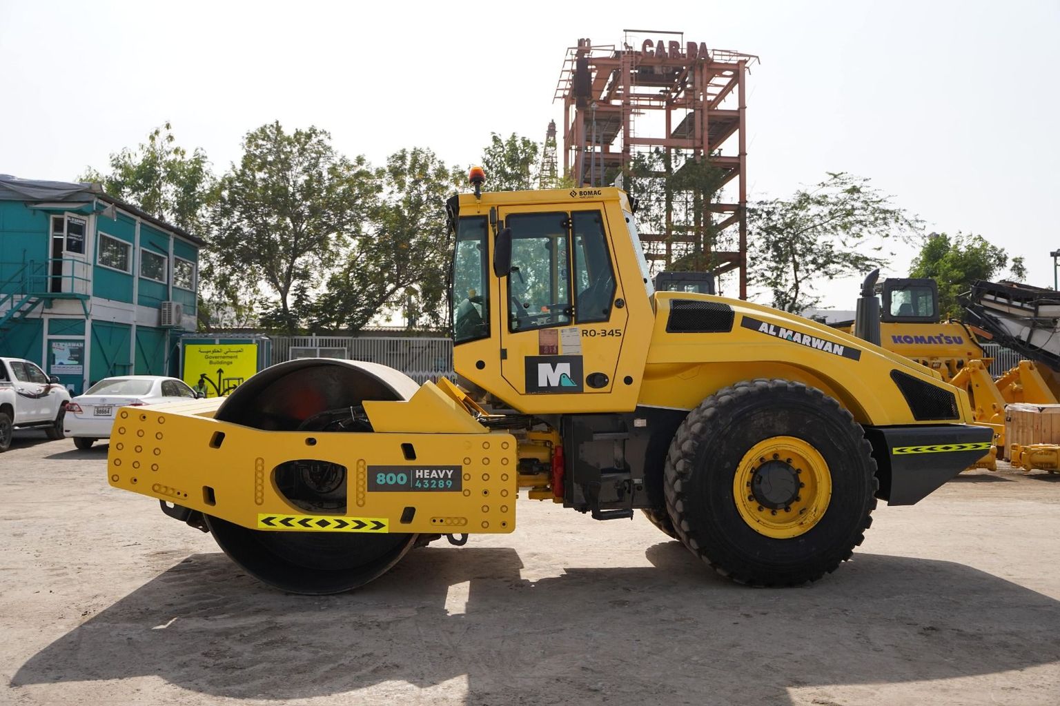 2014 Used Bomag BW226 DH-4 Vibratory Soil Compactor Single-Drum Roller Compaction Equipment
