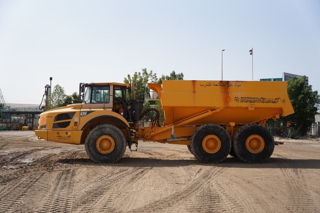 Used Volvo A35F Articulated Water Truck 2012 | Al Marwan