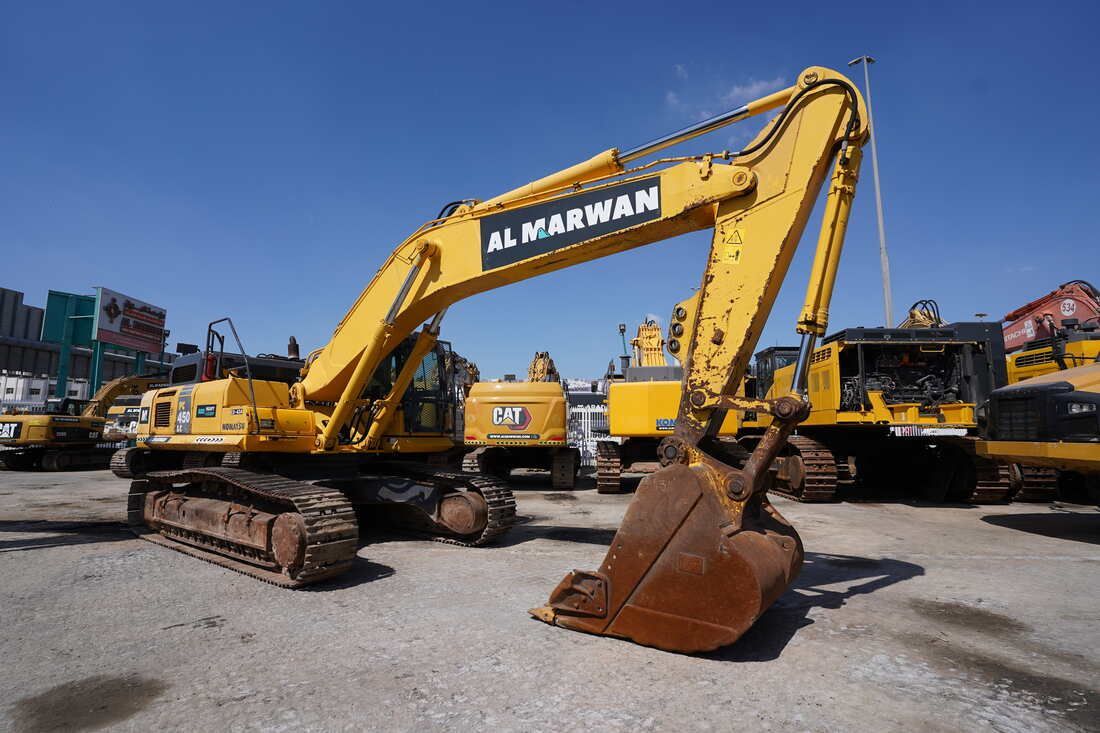 2017 Komatsu PC450LC-8 - Reliable Excavator for Sale- Front-right-view
