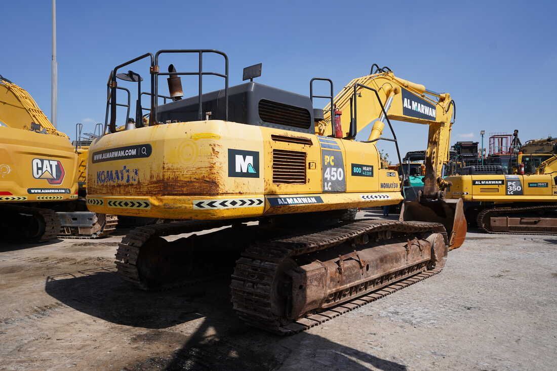 2017 Komatsu PC450LC-8 - Reliable Excavator for Sale- rear-right-view