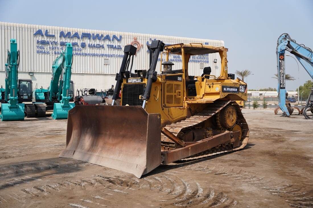 2011 Cat D6R Bulldozer front left view| Al Marwan Machinery