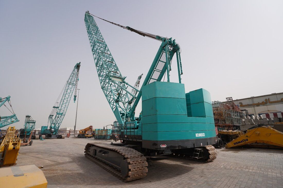 2015 Kobelco 7250S Crawler Crane CRC-0300 rear left- Al Marwan Machinery