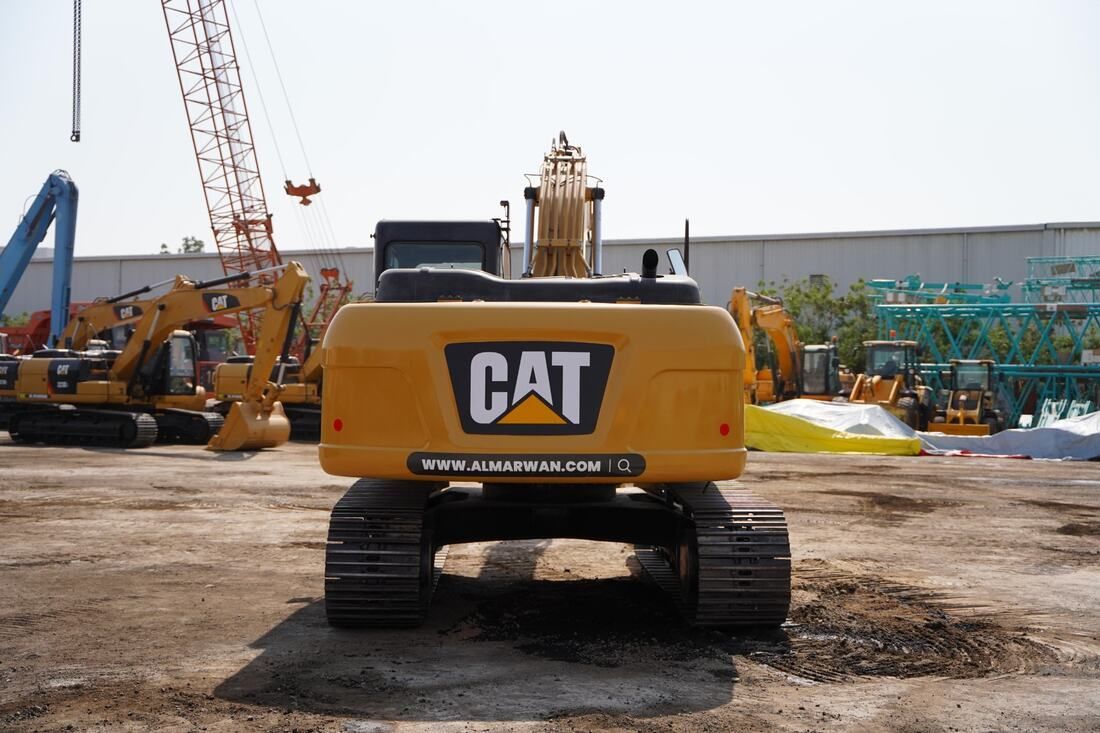 2020 CAT 323D3 Track Excavator Rear View - Al Marwan Machinery
