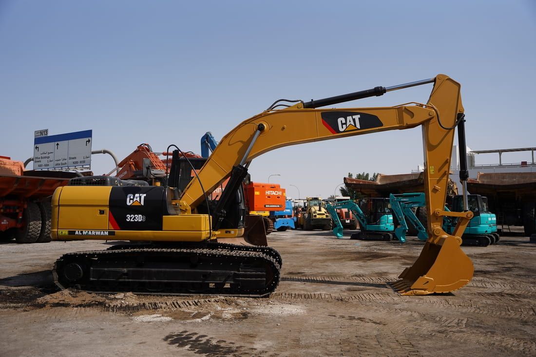 2020 CAT Caterpillar 323D3 Crawler Excavator Medium 23 Ton Track Digger Trackhoe Side-Left