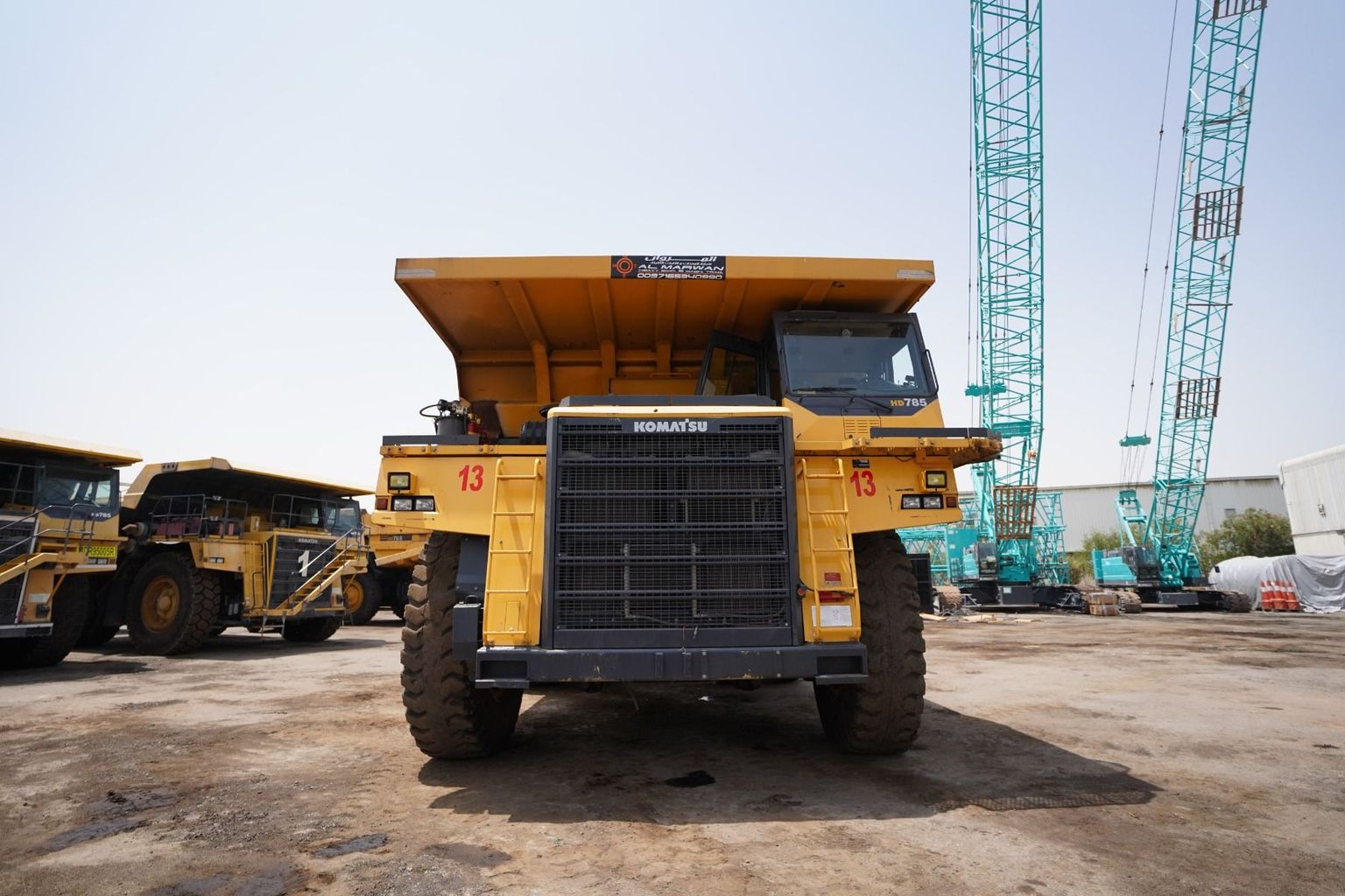 2020 Like-New Komatsu HD785-7 Off Highway Truck Rigid Dump Truck Dumper Tipper Off Road Truck