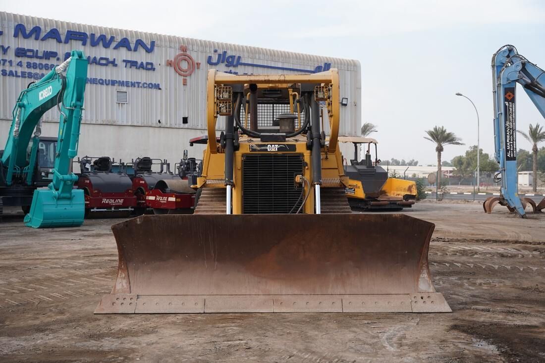 2012 Cat D6R XL Bulldozer front view - Al Marwan Heavy Machinery