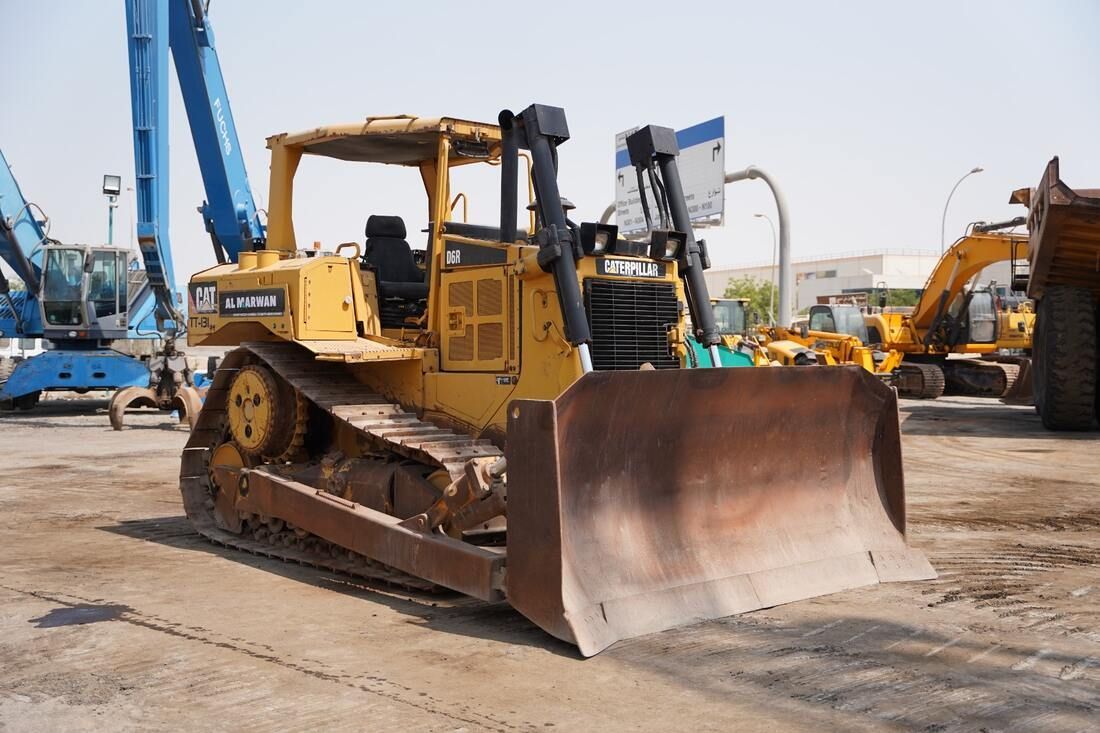2011 Cat D6R Bulldozer front right view| Al Marwan Machinery