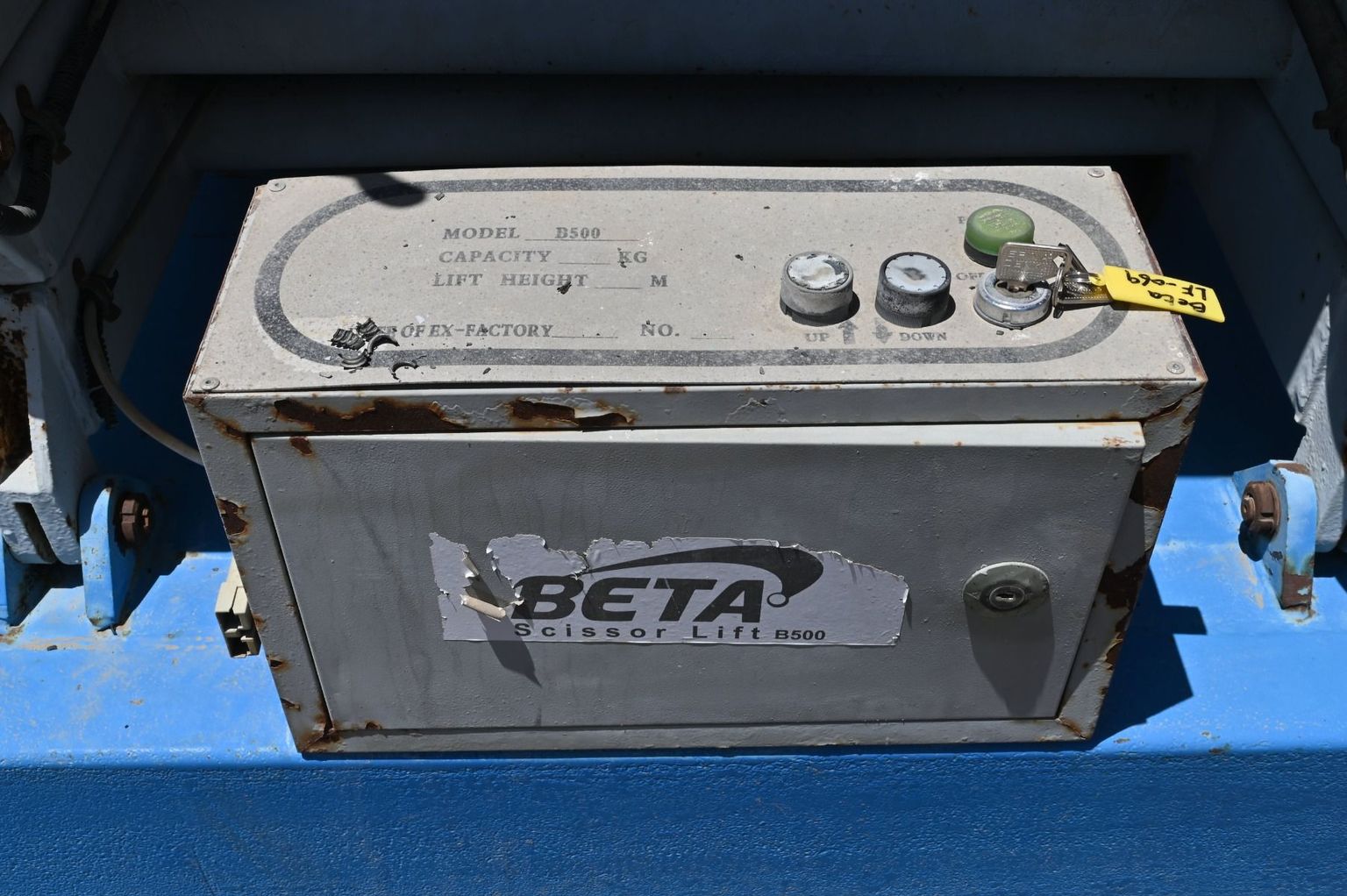 2016 Used Beta B500 Electric Scissor Lift Manlift