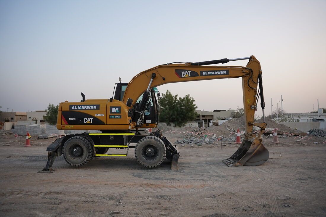 Used 2022 Cat M317D2 Wheeled Excavator | Al Marwan