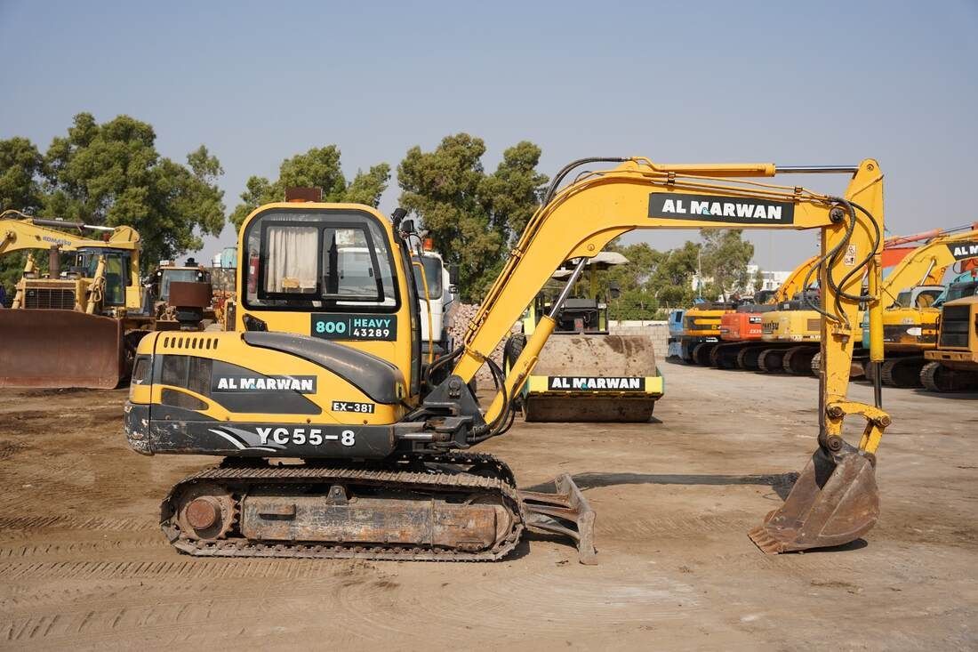 2017 Yuchai YC55-8 Mini Excavator EX-0381 | Al Marwan