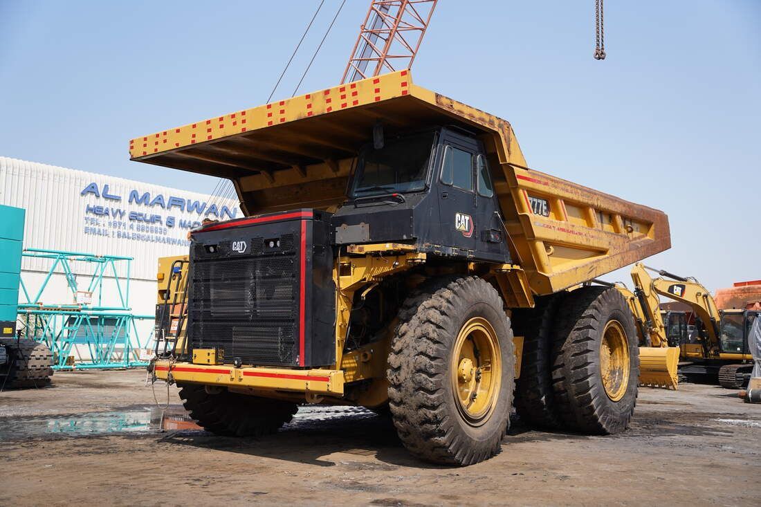 2021 Cat 777E Rigid Dump Truck RD-0518 - Al Marwan Heavy Machinery