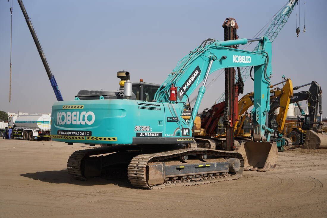 2021 Kobelco SK350LC-10 Track Excavator | Al Marwan