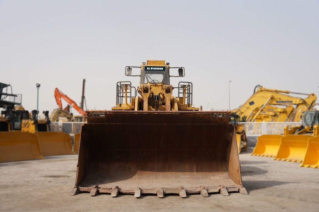 1988 Cat 992C Large Wheel Loader front view| Al Marwan Machinery