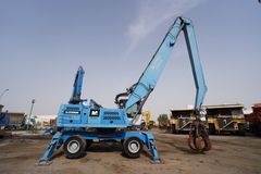 Terex Fuchs MHL350 Material Handler 2011 Right Side View -  Al Marwan Heavy Machinery