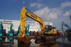 2016 Komatsu PC450-10 Track Excavator Front-right-view - Al Marwan