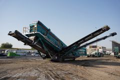 Powerscreen by Terex Chieftain 2100X Screener-Front Left View