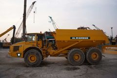 2005 Volvo A40D Off-Road Water Truck Left View - ADW-0001