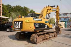 2007 CAT 320D Track Excavator Rear Right View - EX-0357