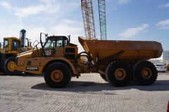 2011 Caterpillar 740B Articulated Hauler for Sale-left side view