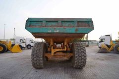 2012 Cat 740B Articulated Dump Truck Rear View