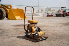 2012 Sakai PC100 Plate Compactor Front Right View - CP-0046