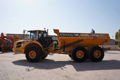 2013 Volvo A35F Articulated Dump Truck Left Side View