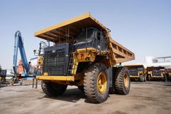 2021 Cat 777E Mining Truck-Front left view