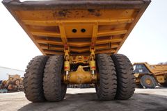 2021 Cat 777E Mining Truck-Undercarriage view