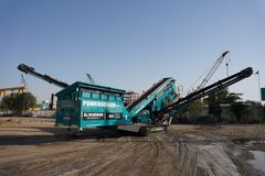 Powerscreen by Terex Chieftain 2100X Screener-Rear Right View