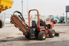 Used Ditch Witch RT36 Wheel Trencher 2006 rear right view image