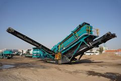 Powerscreen by Terex Chieftain 2100X Screener-Front Right View