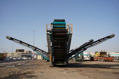 Powerscreen by Terex Chieftain 2100X Screener-Front View