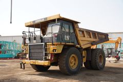 2018 Cat 773E Rigid Dump Truck- Front right view-Al Marwan