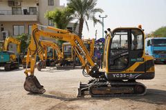 2017 Yuchai YC35-8 Mini Excavator- left side view- Al Marwan