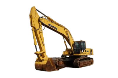Komatsu PC450-8 Track Excavator 2016 White-background - Al Marwan Heavy Machinery