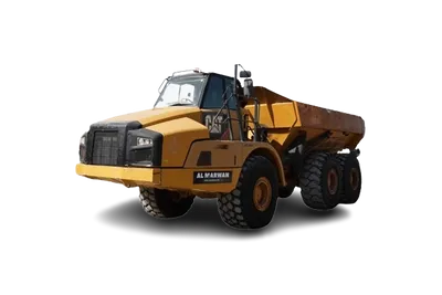 2011 Caterpillar 740B Articulated Dump Truck for Sale-white background image