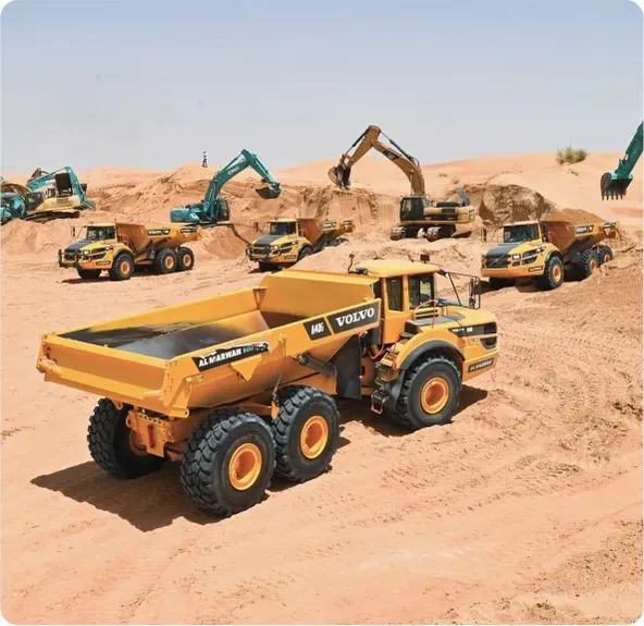 أفضل شركة تأجير معدات ثقيلة في الخليج العربي
