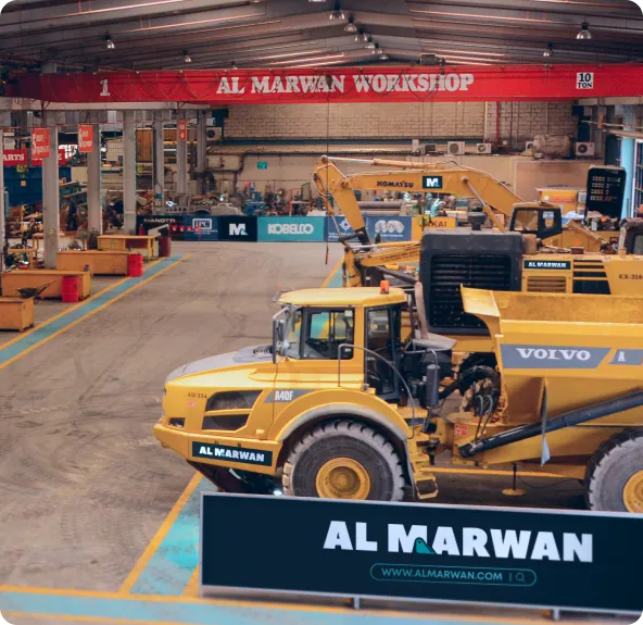 285,000+ sq. ft. specialized workshop facilities & 35+ mobilized service trucks
