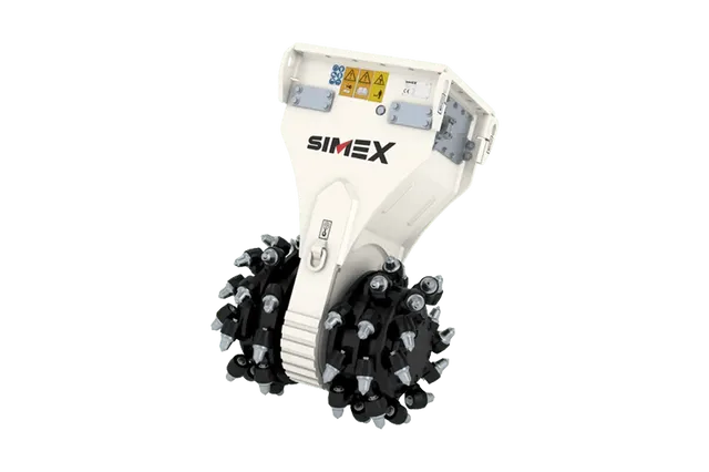 Upgrade with the new Simex TF 3100 Cutter Head Attachment-Front-Left-View