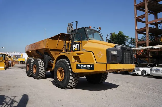 2011 Caterpillar 740B Articulated Hauler for Sale-front right view