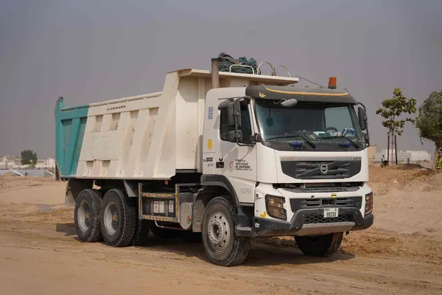 2012 Volvo FMX 370 6x4 Tipper Truck Front Right View - TK-0302