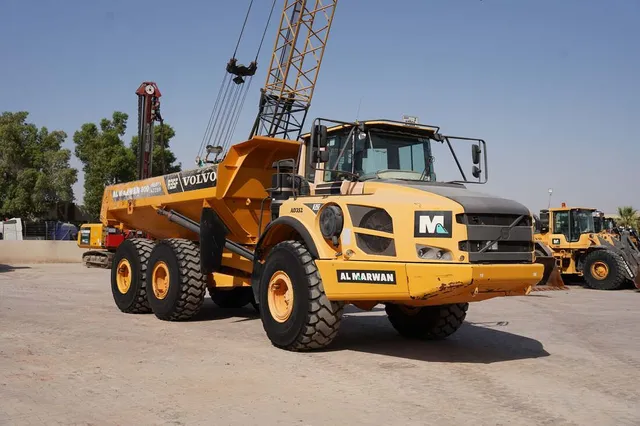 2013 Volvo A35F Articulated Dump Truck Front Right View