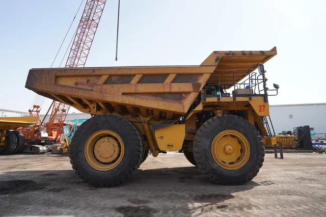 2021 Cat 777E Mining Truck-Right side view