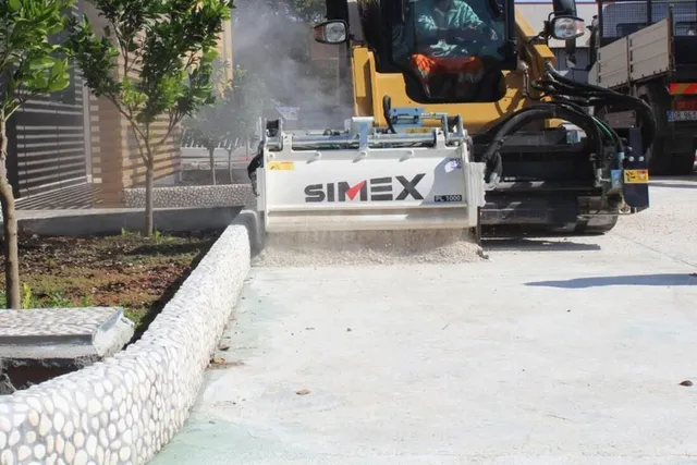 Buy The new Simex PL 1000 Road Planer Attachment - Enhance Your Roadworks